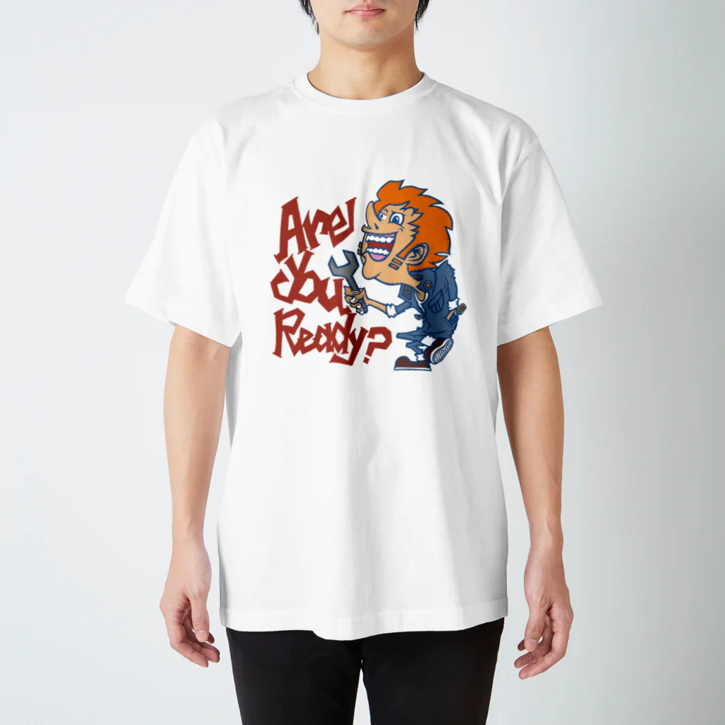 118designのAre you ready? スタンダードTシャツ