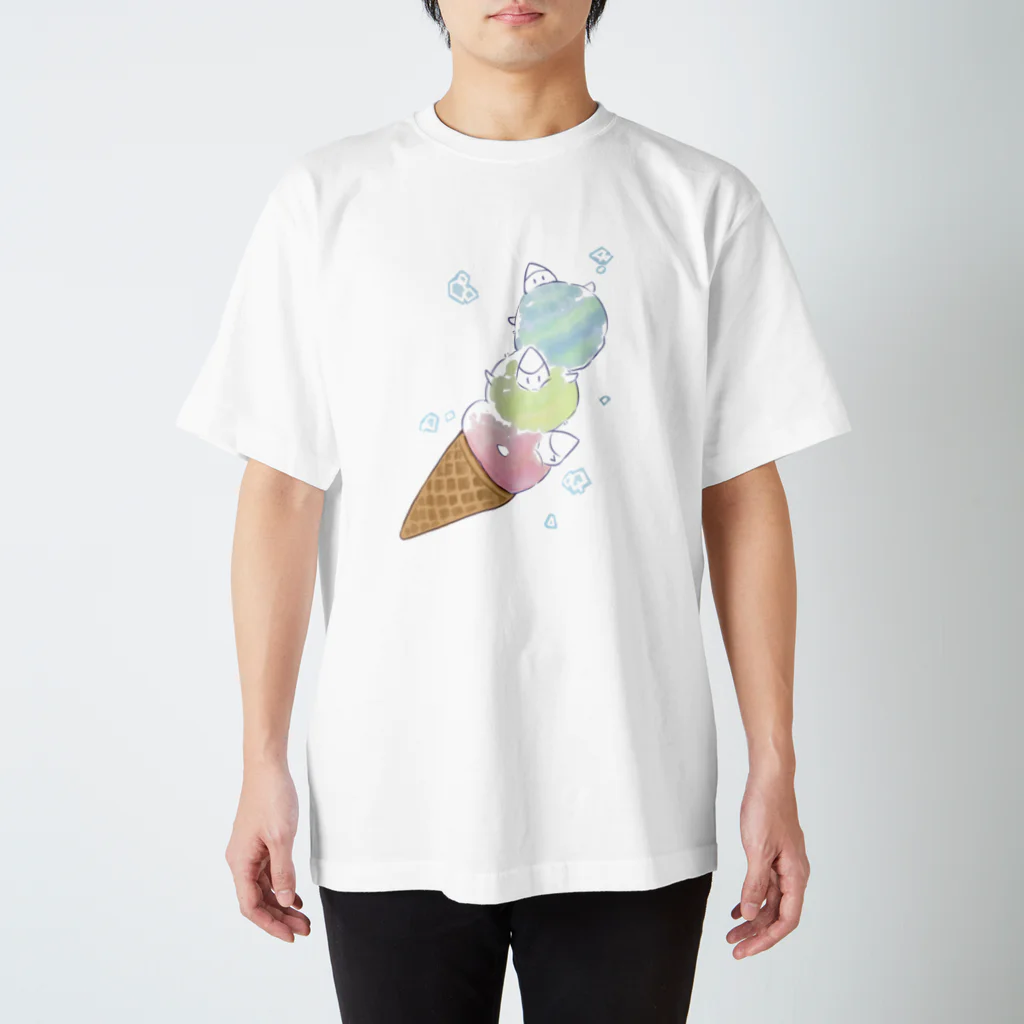 かのうの雪精のアイスごっこ Regular Fit T-Shirt