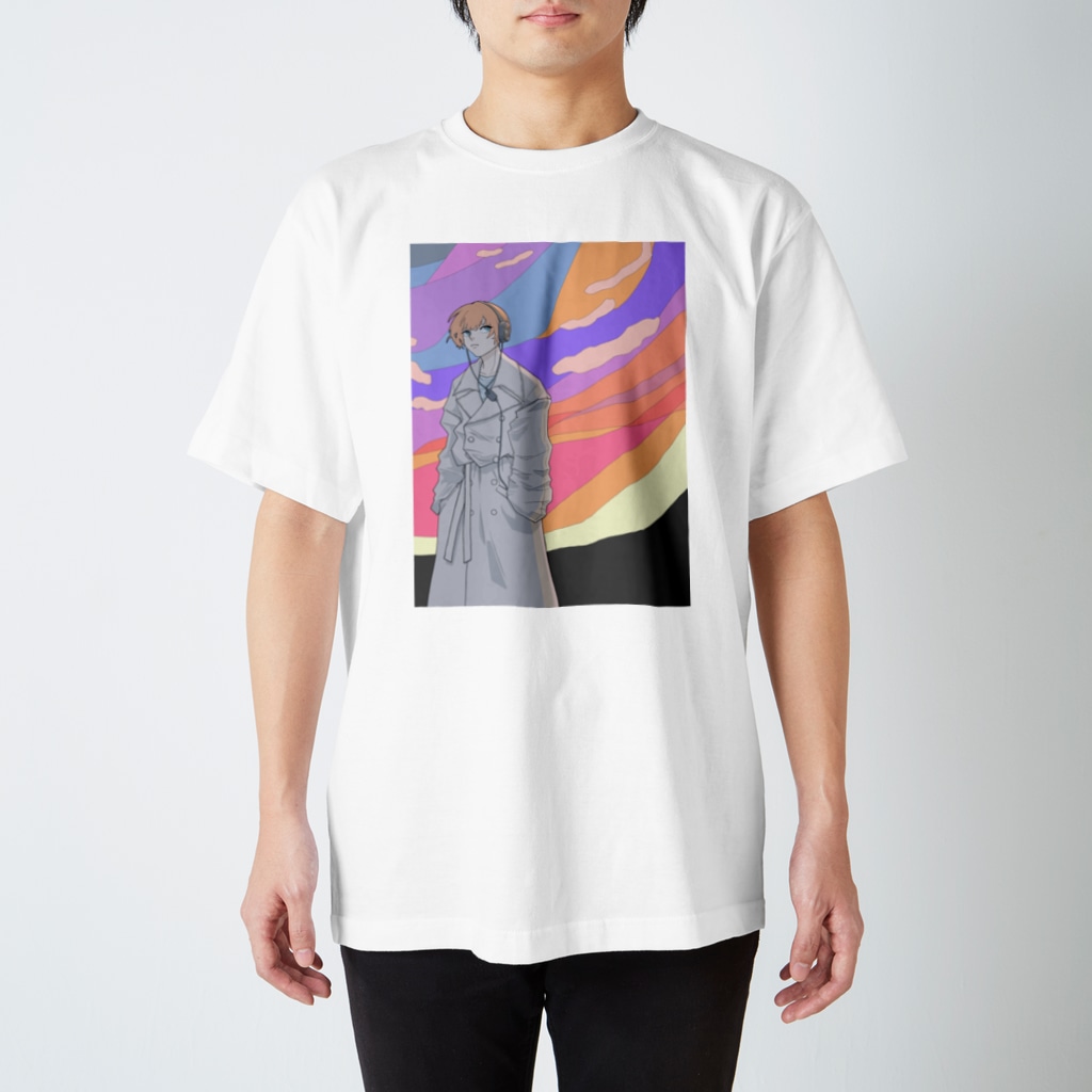 甘味噌の夕焼け Regular Fit T-Shirt