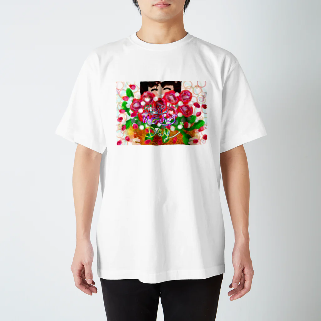 AkironBoy's_ShopのHAHANOHI=Mother′sDay Part-3 Regular Fit T-Shirt