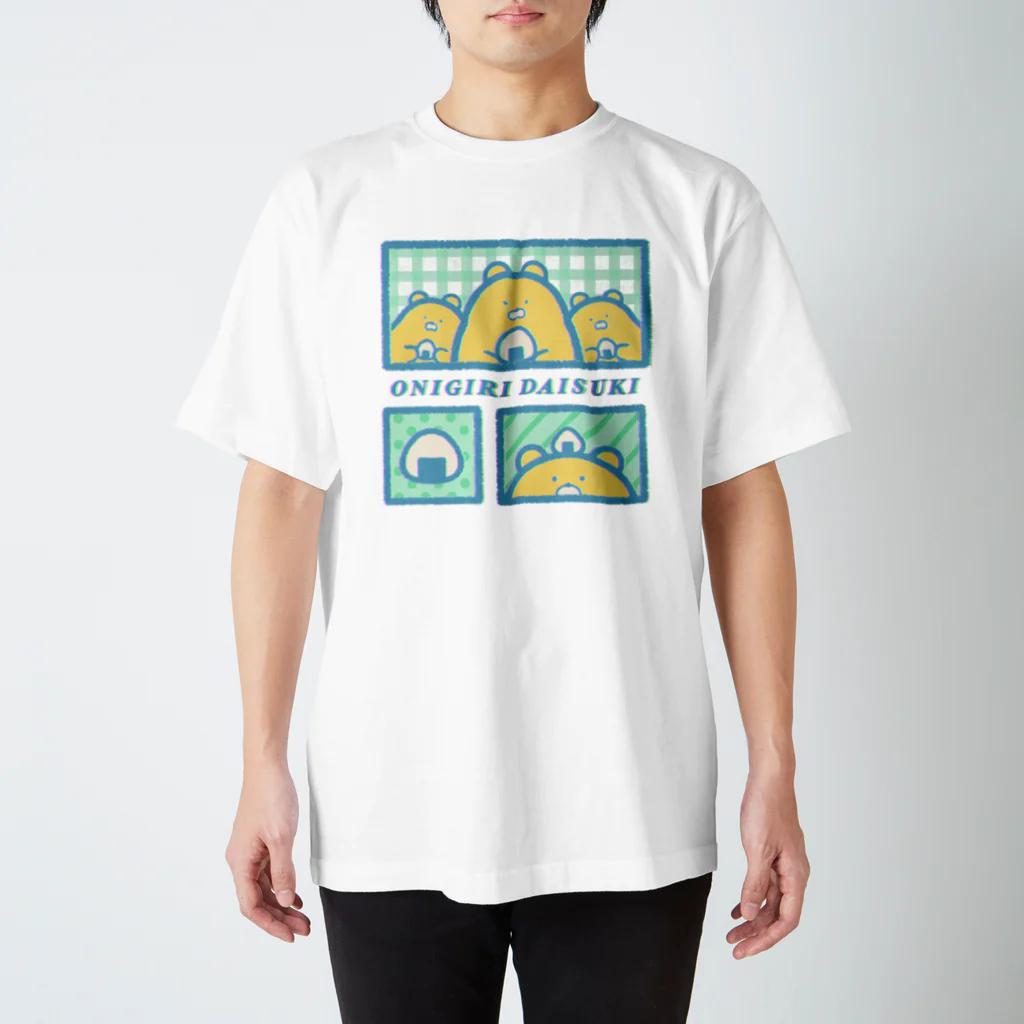 こもれび村のONIGIRI DAISUKI スタンダードTシャツ