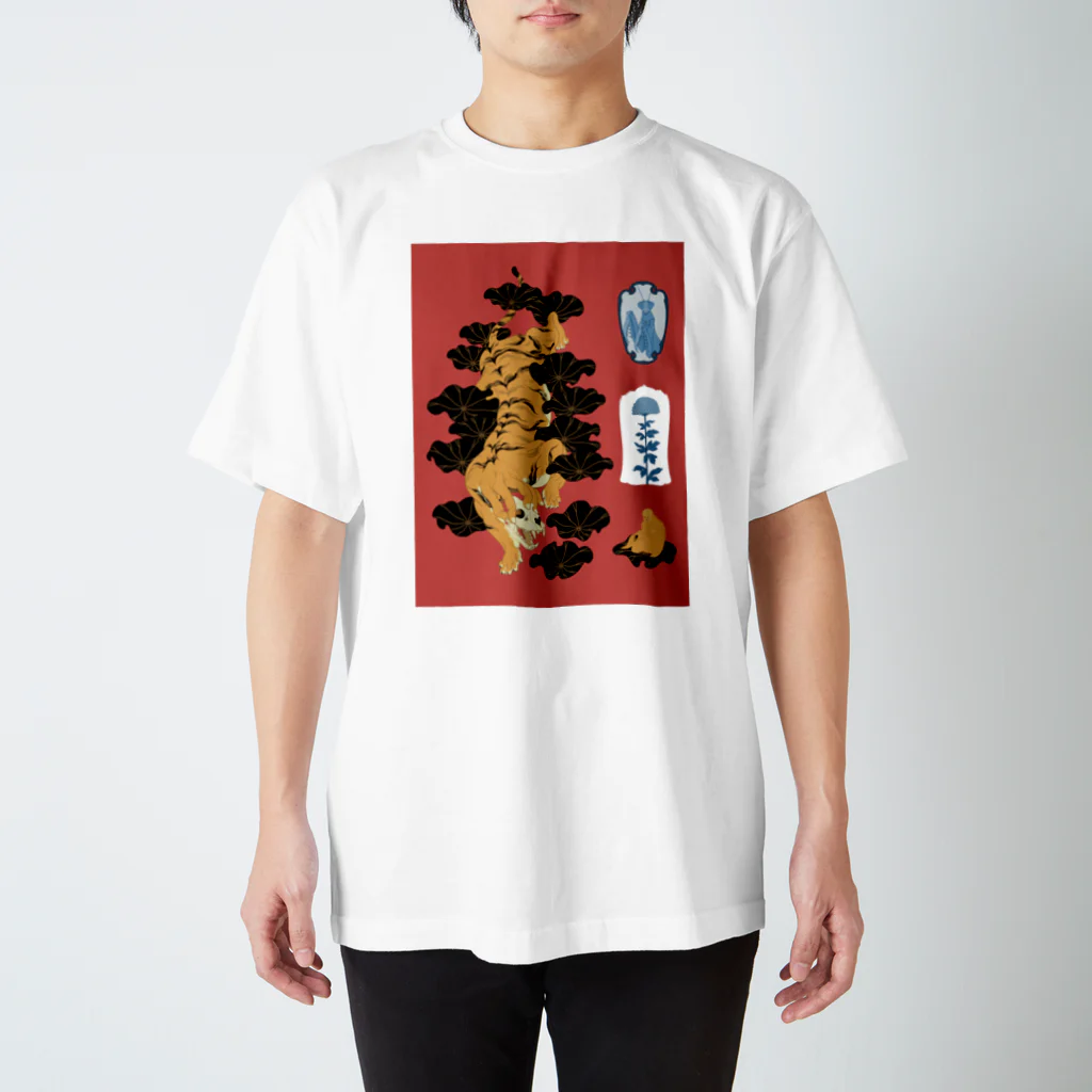 ぱいせんの虎来迎 Regular Fit T-Shirt