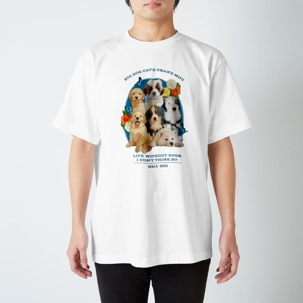 GRAND MOU《ぐらんむー》の大型犬カフェGRAND MOU《ぐらんむー》2022 スタンダードTシャツ