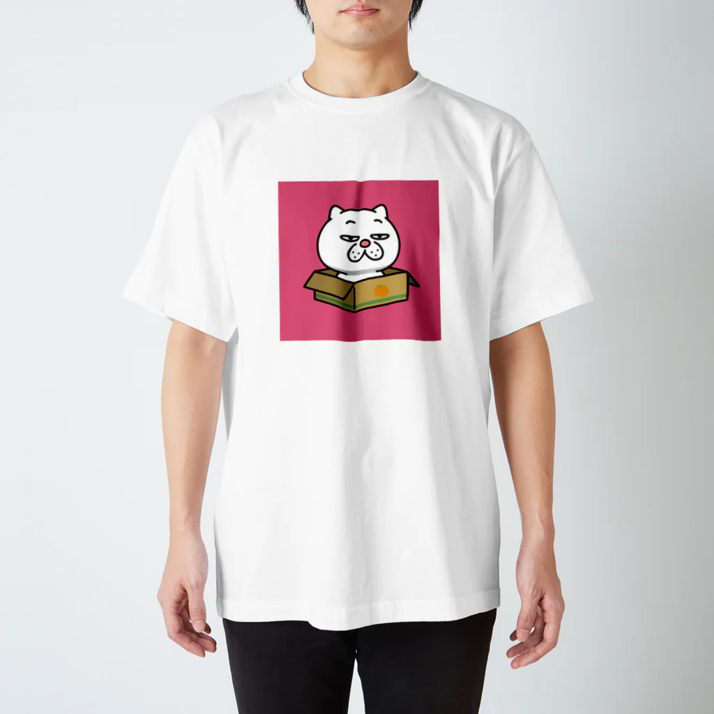 セイコウ スタンプのウザ～～い猫　段ボール スタンダードTシャツ