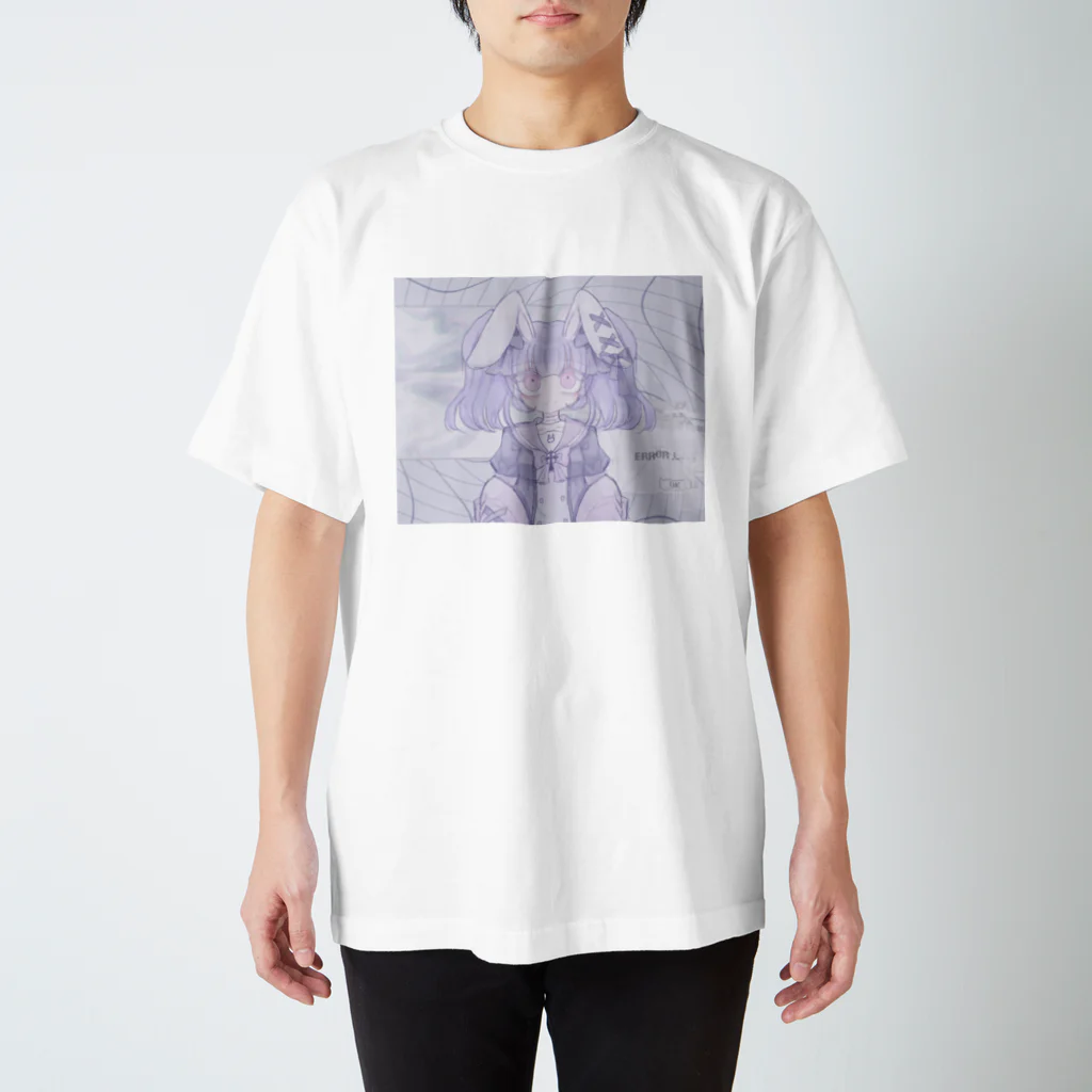 あくむ病院の電子のうさぎ。（鈴子らん） Regular Fit T-Shirt