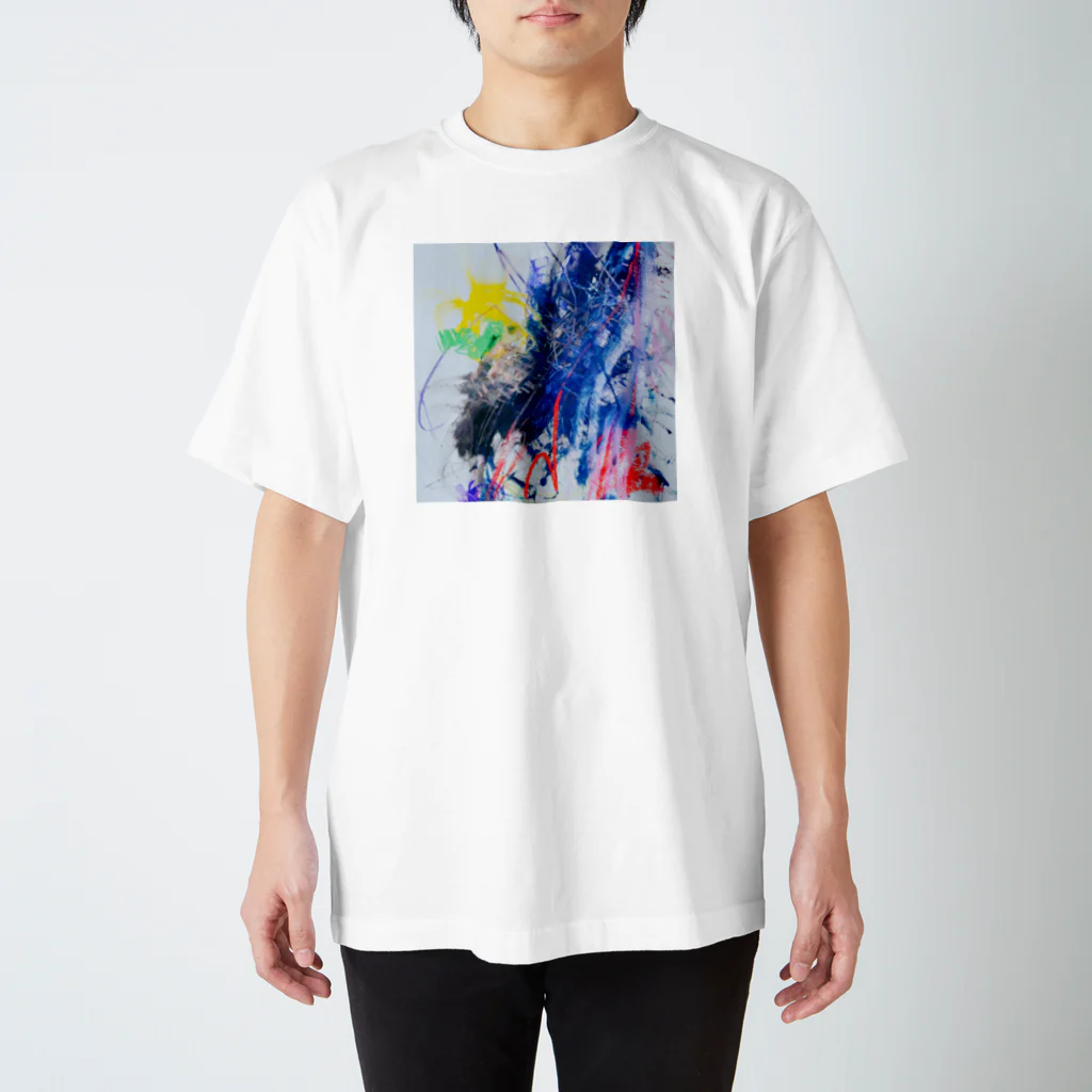 mikoのBlue Grunge スタンダードTシャツ