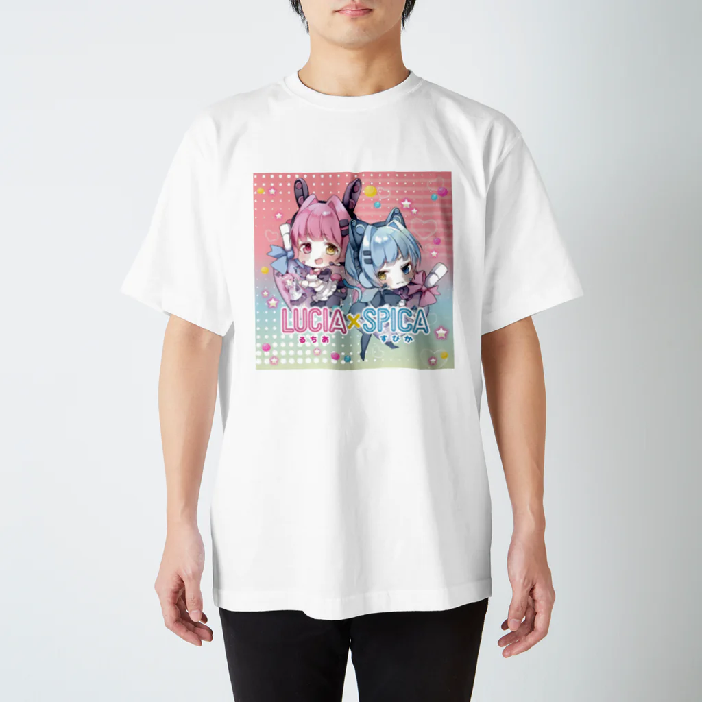 LUCIA×SPICA公式 オリジナルグッズショップのLUCIA×SPICA公式キャラクターグッズ Regular Fit T-Shirt