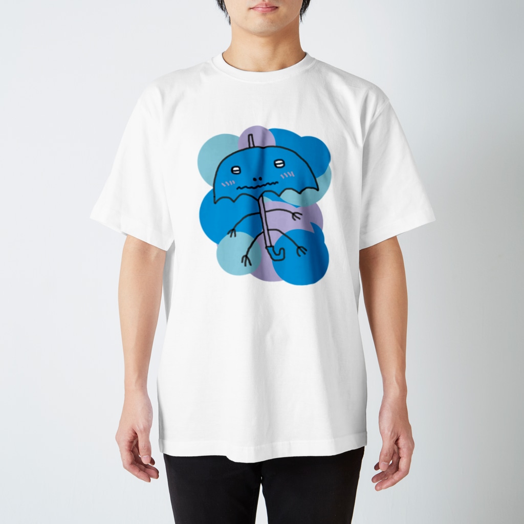  二階堂響輔の照れる傘太郎 Regular Fit T-Shirt