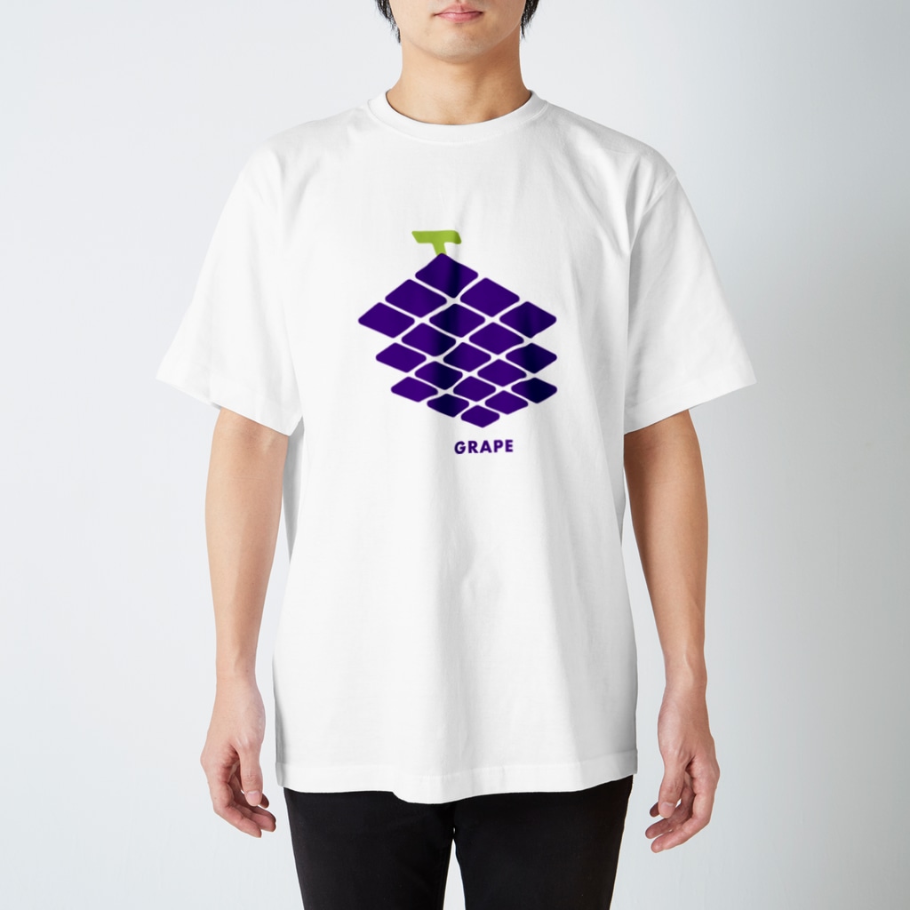 KAWAGOE GRAPHICSのぶどうヒトフサ Regular Fit T-Shirt