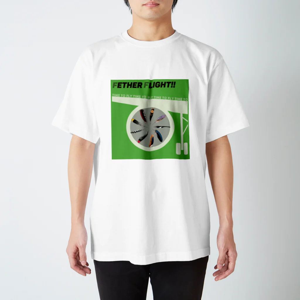 ショウガTのFETHER FLIGHT！ スタンダードTシャツ