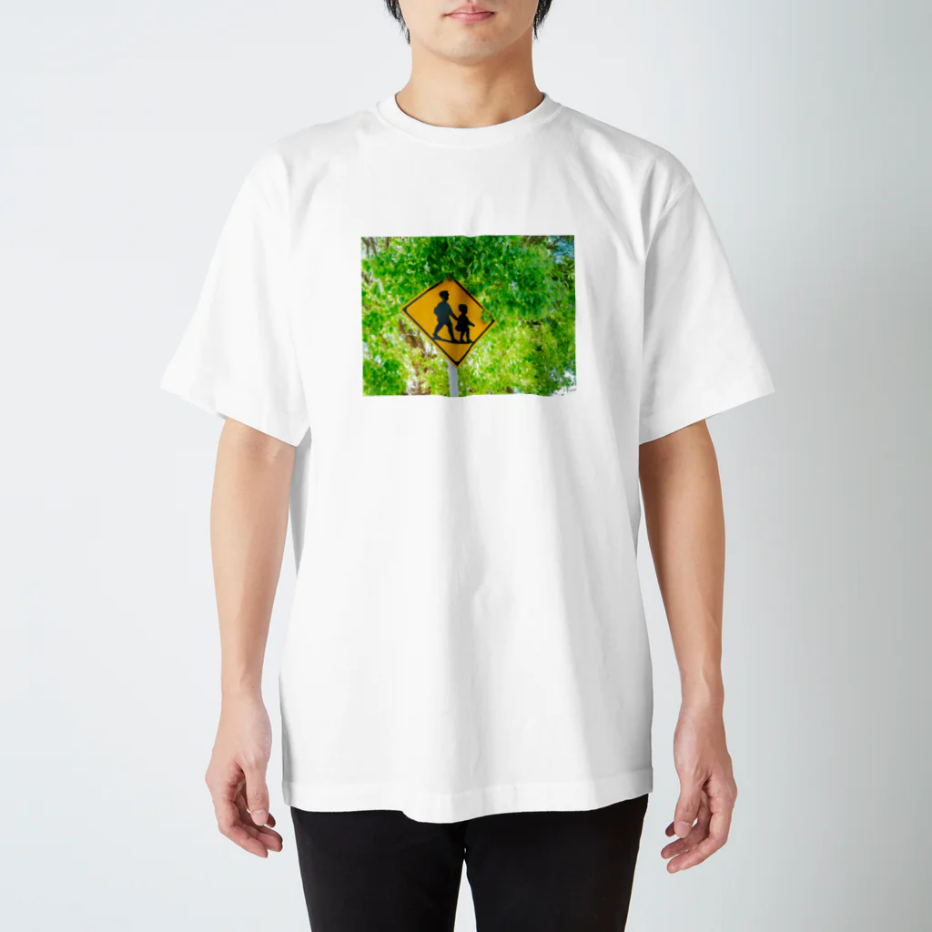 Feel_Fallingの標識フォトグラフィ スタンダードTシャツ