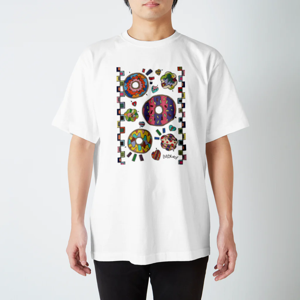 Berry Land storeのDonuts スタンダードTシャツ