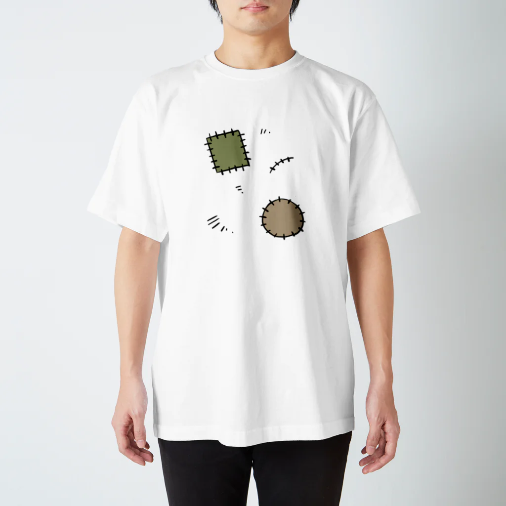kimchinのマンガのつぎはぎ ビンボーなTシャツ Regular Fit T-Shirt
