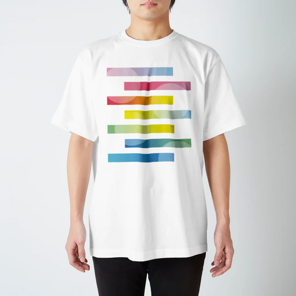 ほうせきやさんのカラフル付箋 Regular Fit T-Shirt