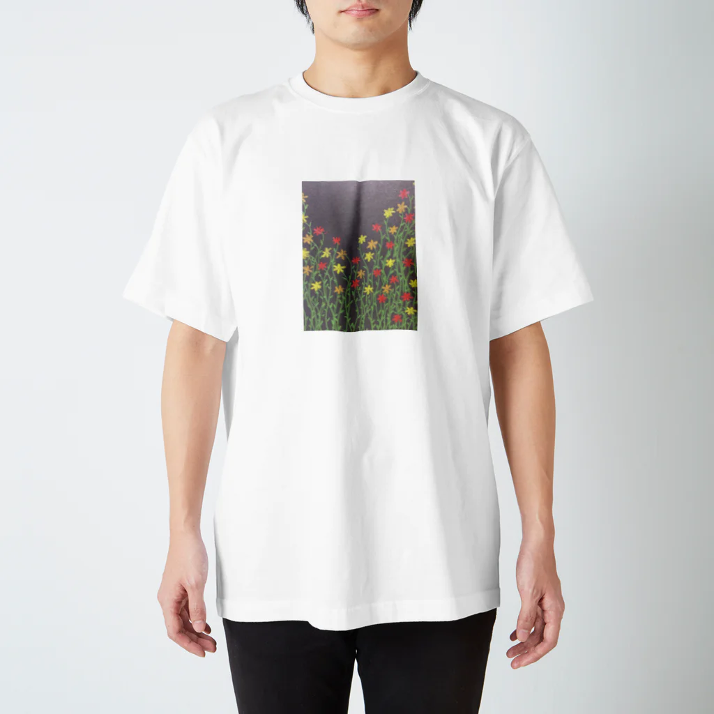 hanasoraの月夜の花 スタンダードTシャツ