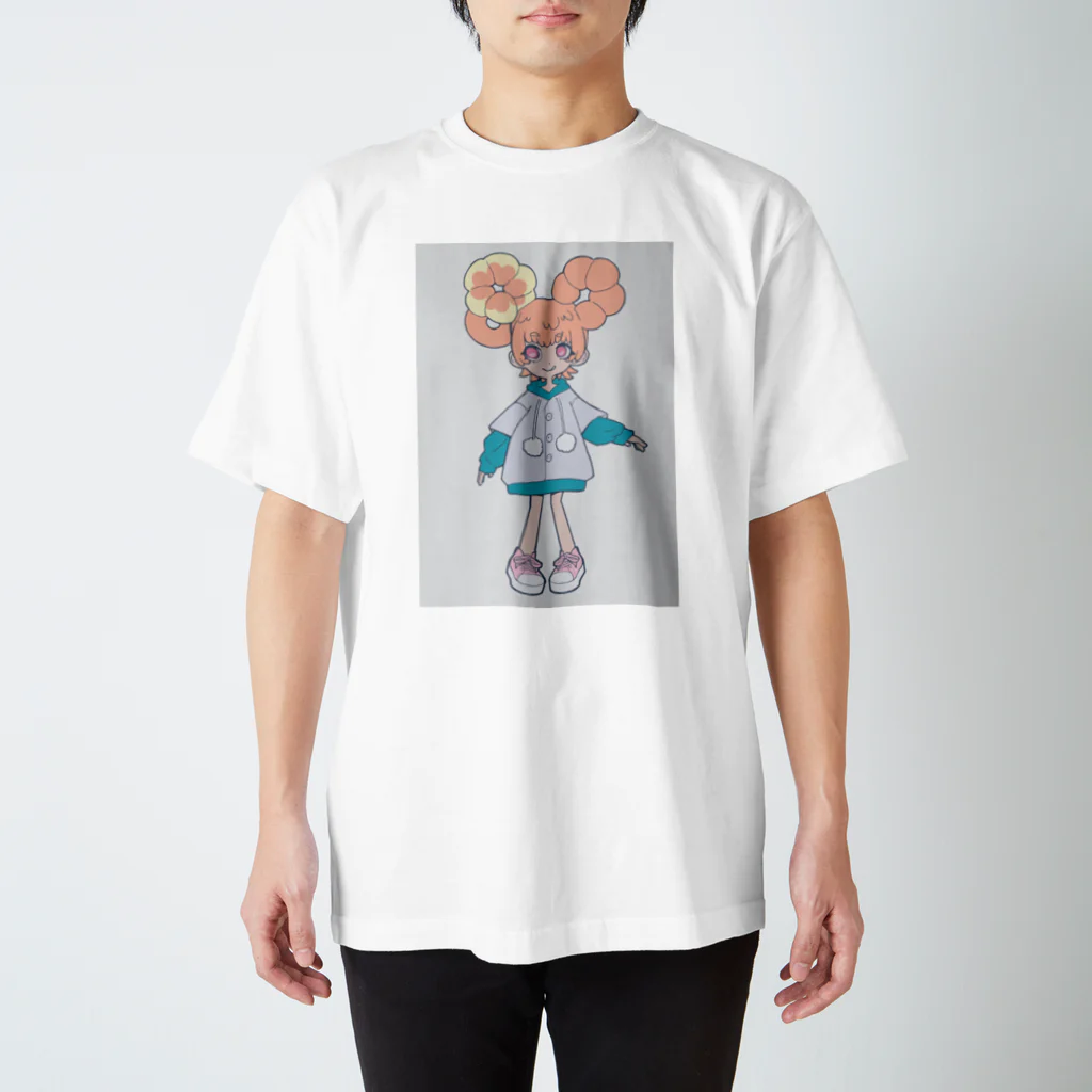 くまねこのハッピーちゃん Regular Fit T-Shirt