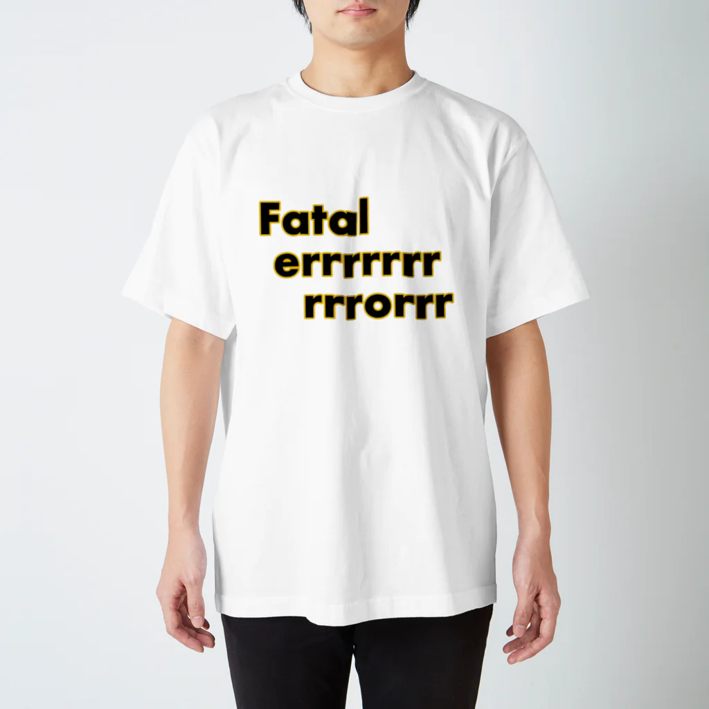 super niceのfatal error スタンダードTシャツ