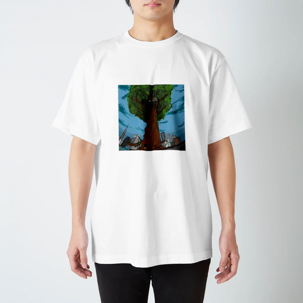 TACOSのWorld tree スタンダードTシャツ