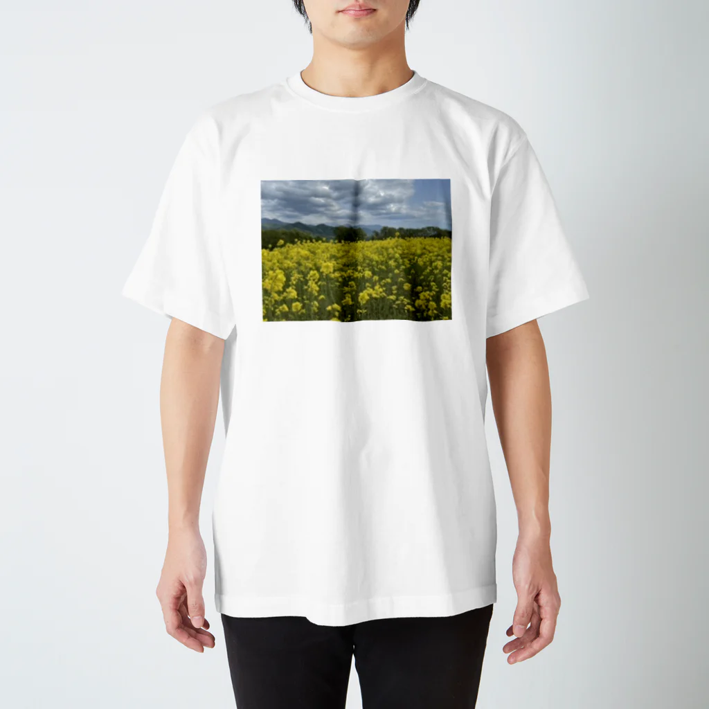 Zunco☺︎のsky Rape field Regular Fit T-Shirt
