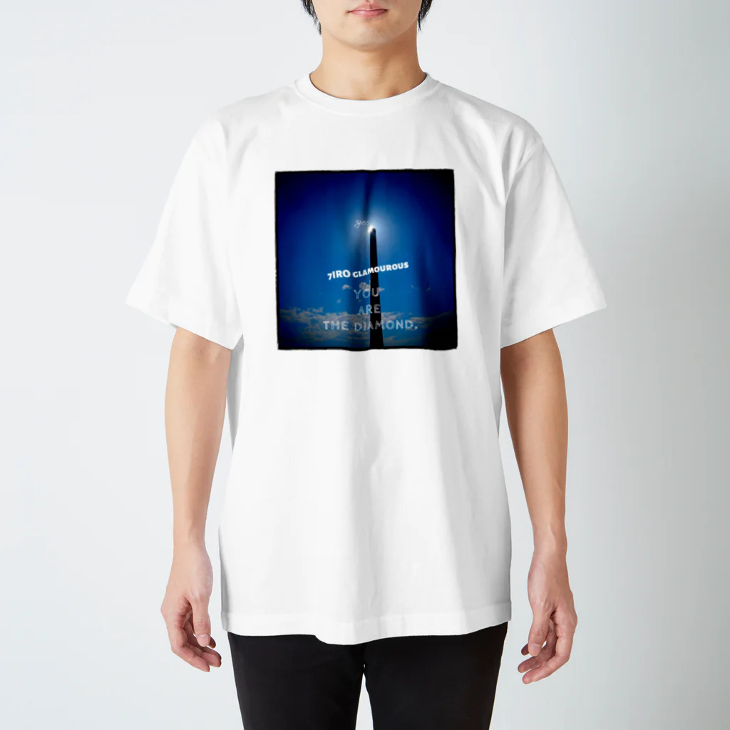 7IRO GLAMOUROUSのyou are the diamond Tシャツ Regular Fit T-Shirt