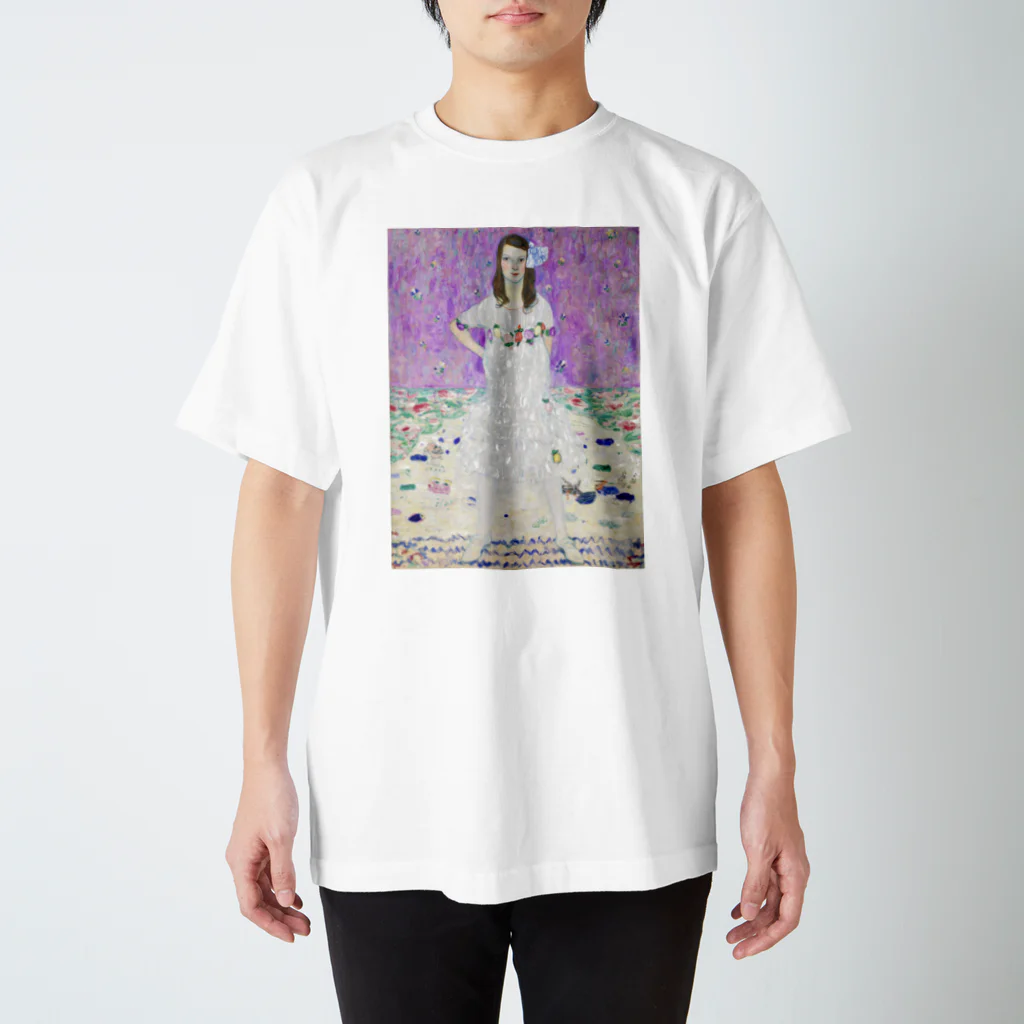 yosimusiの名画シリーズ　グスタフクリムトのメーダプリマヴェージモチーフ スタンダードTシャツ