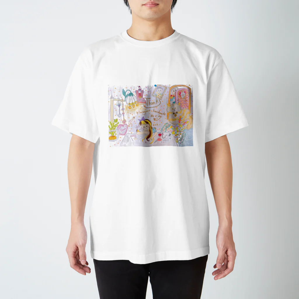 nijiiro_kimagure_handmade ぬぃみのぬいみ Regular Fit T-Shirt