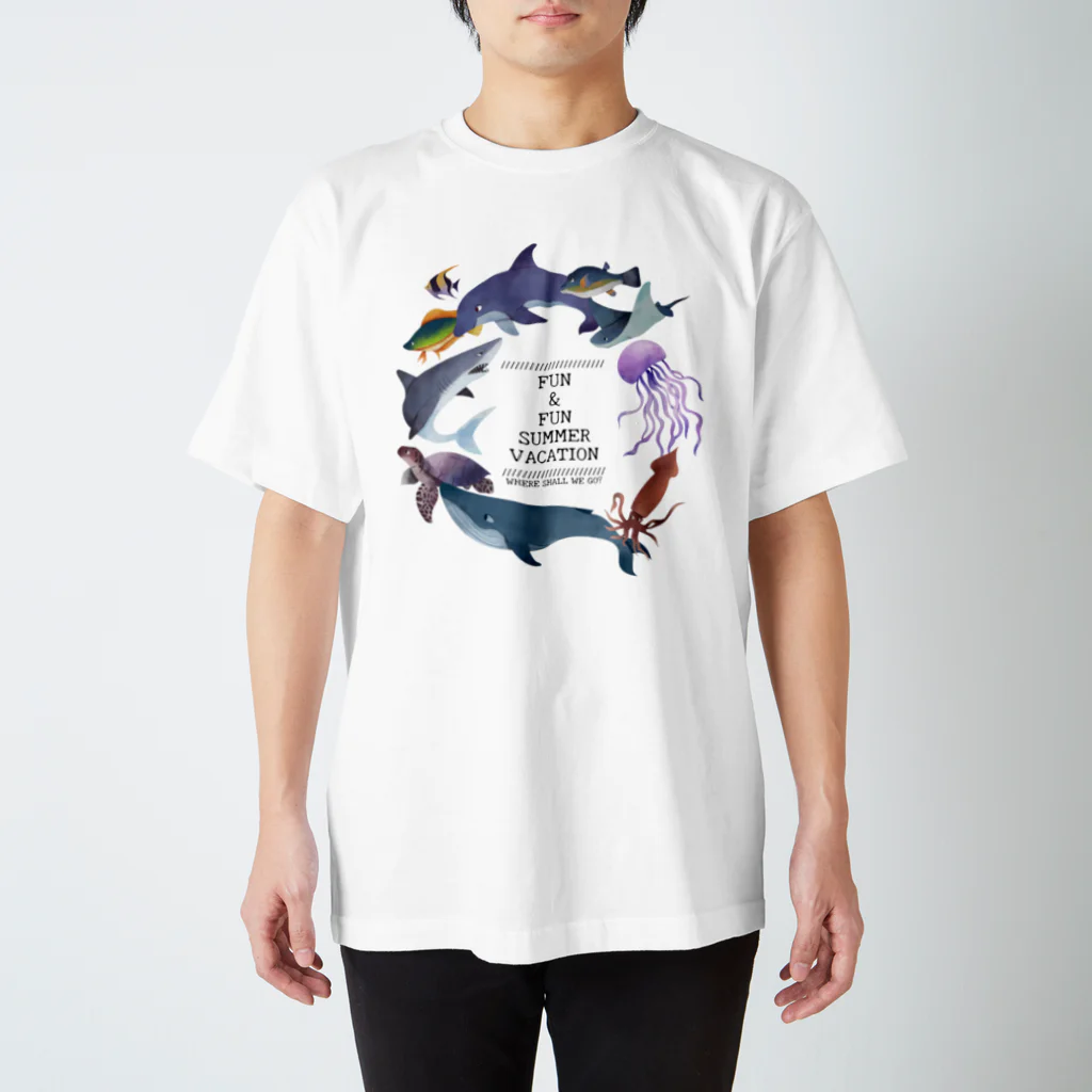 huroshikiのF&FAV @Canva Regular Fit T-Shirt