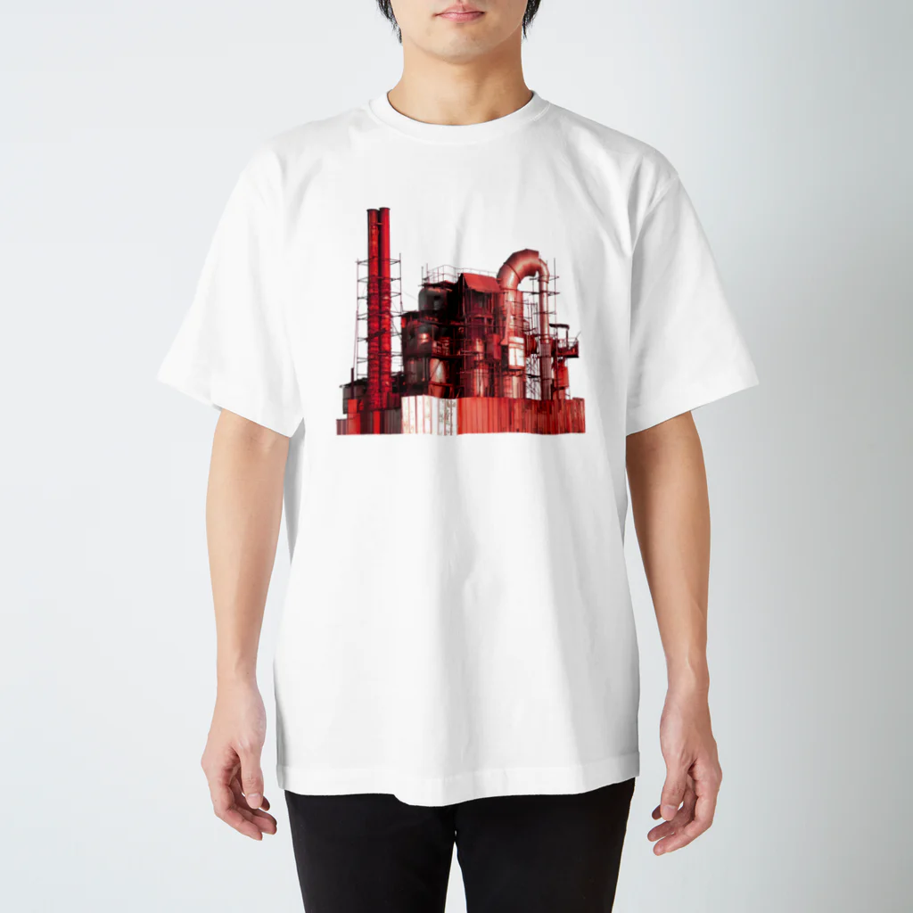 山中 透の蒸気工場　赤 Regular Fit T-Shirt