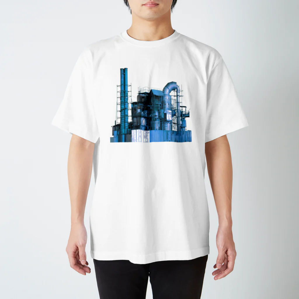 山中 透の蒸気工場　青 Regular Fit T-Shirt