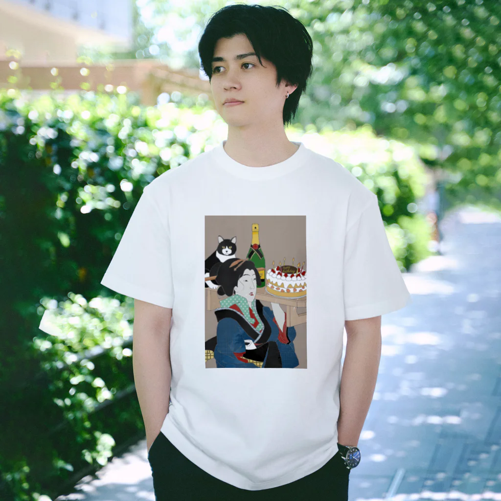 keeeeeep smilingのながら筋トレ。work out of the day Regular Fit T-Shirt