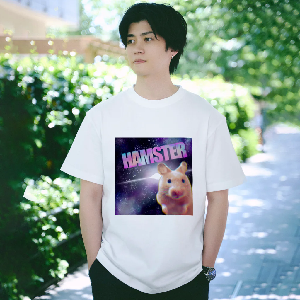 ハムスターが主なS.Hのスペースハムスター Regular Fit T-Shirt