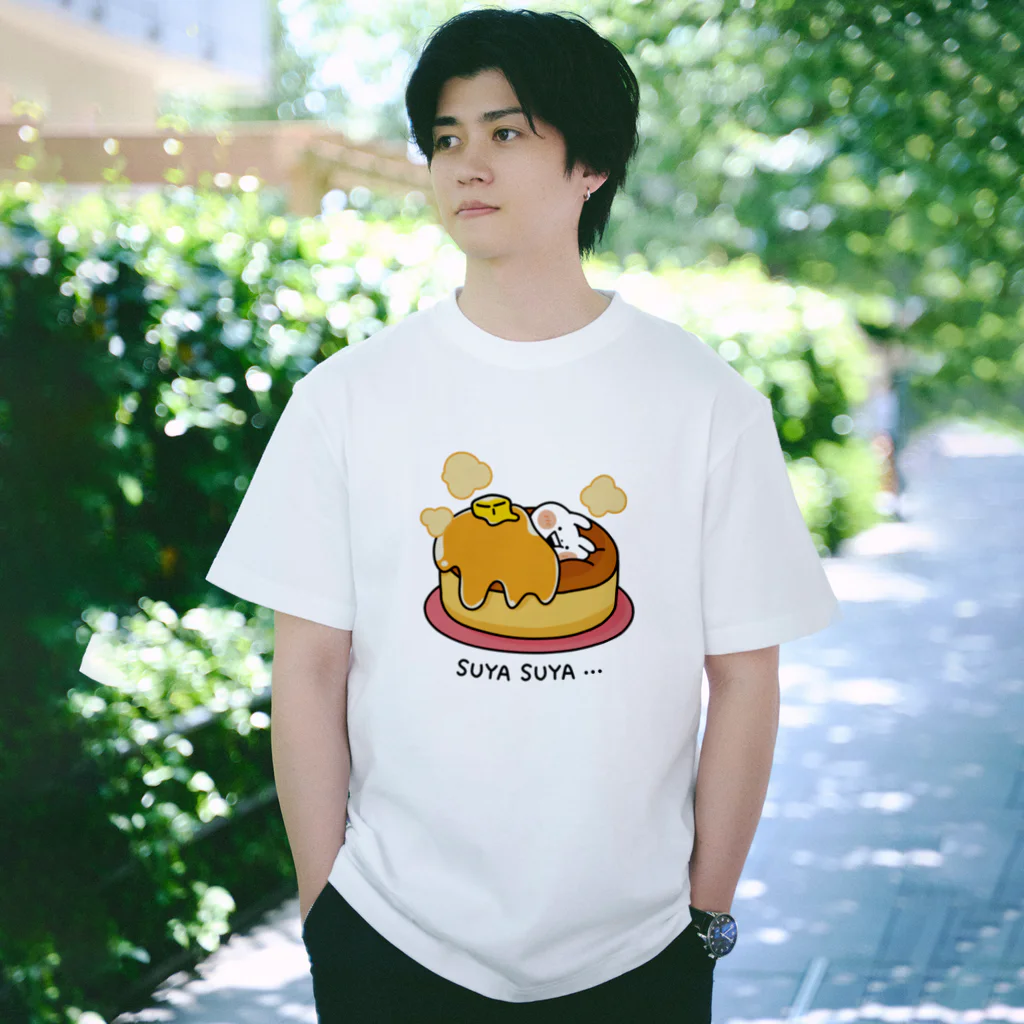 Mintoキャラクターストアのすやすやホットケーキ Regular Fit T-Shirt