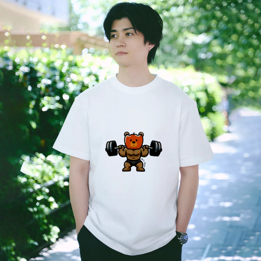 筋トレＭEMOのハロウィンもおさえる筋トレクマさん Regular Fit T-Shirt