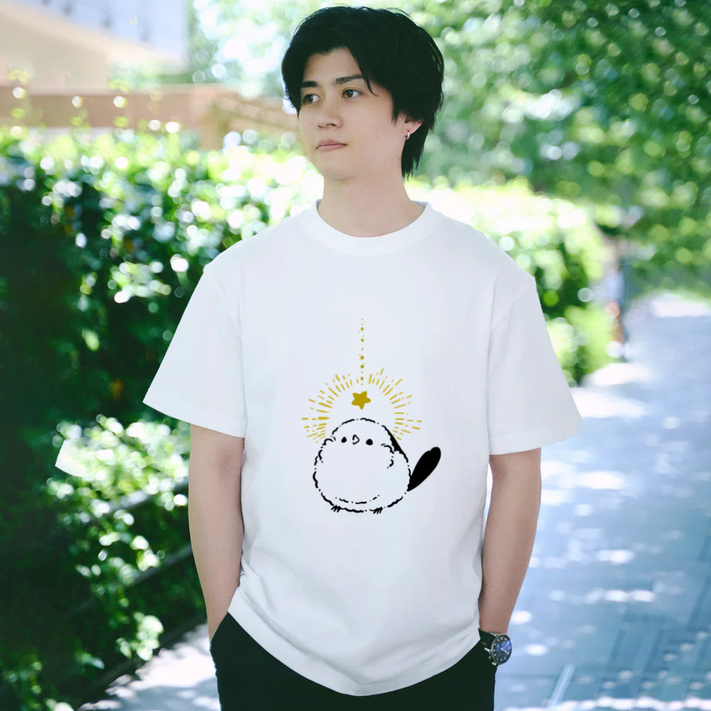 ぴよ手帖 | シマエナガ雑貨の星に願いをシマエナガ＠ぴよ手帖 | シマエナガ雑貨 Regular Fit T-Shirt