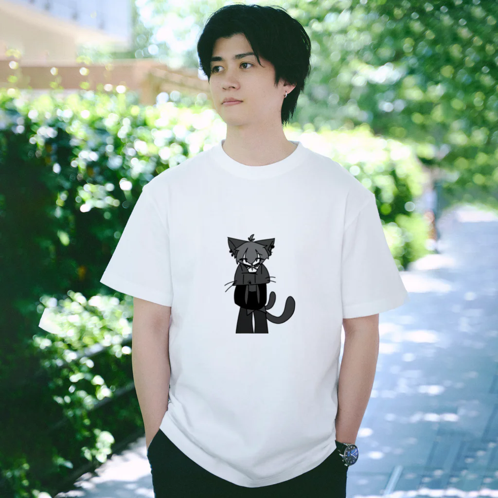 人外屋さんのねこにゃんとねこ吉くん Regular Fit T-Shirt