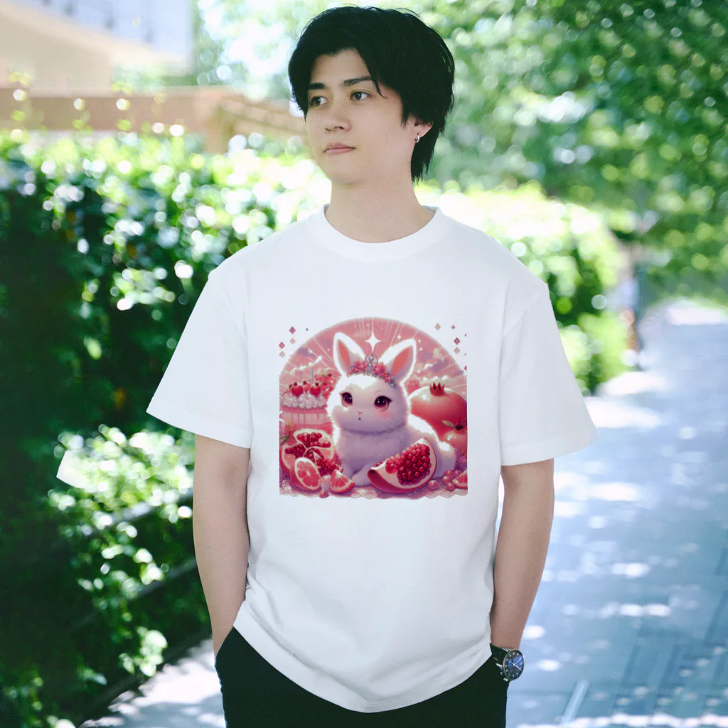 星野敬児(つぼぼ)のざくうさ（ざくろうさぎ） Regular Fit T-Shirt