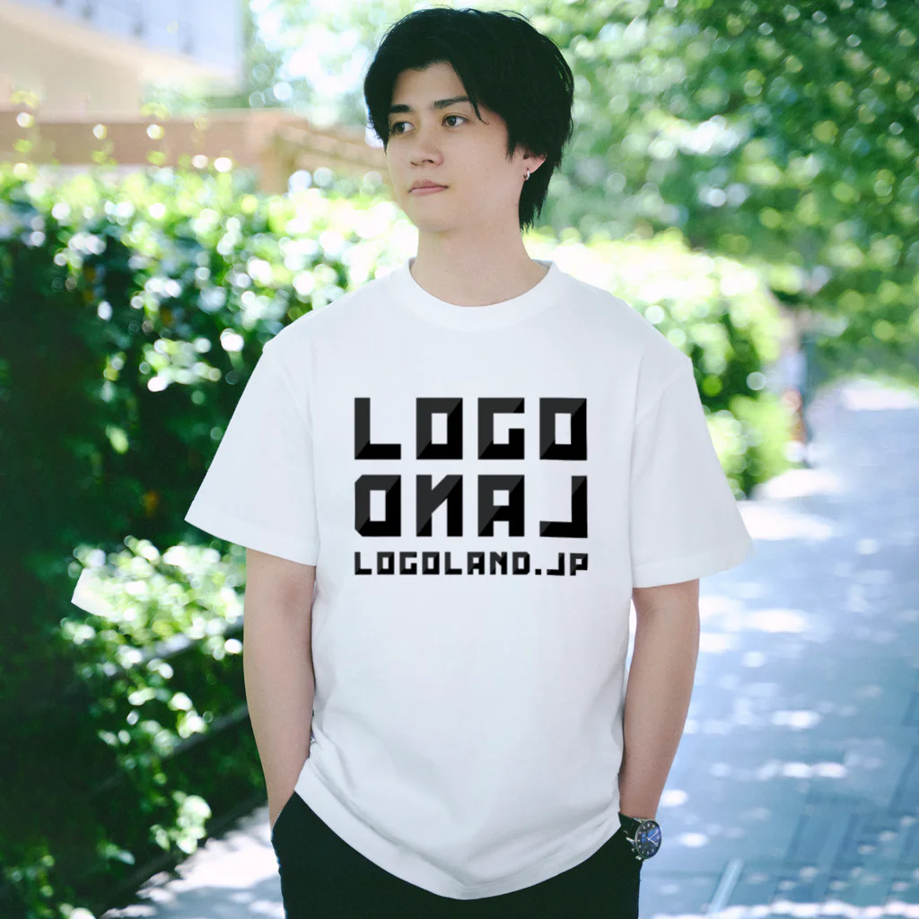 AEDIのLogoLand logoland.jp Logo （ロゴランド logoland.jp ロゴ） Regular Fit T-Shirt