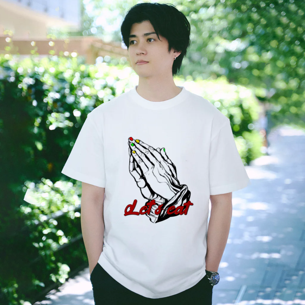 豆ナッツJAPAN。の豆レゲェTシャツ～Let's eat ～ Regular Fit T-Shirt