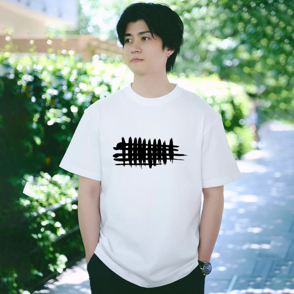 Rei Japanese Calligraphy Designのブラッシュラインシリーズ１ Regular Fit T-Shirt