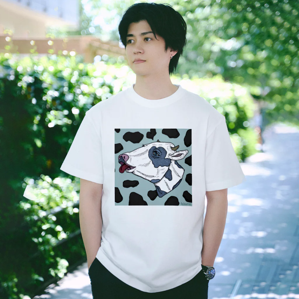 寿てくのの夢の世界のカラフルモーモー Regular Fit T-Shirt