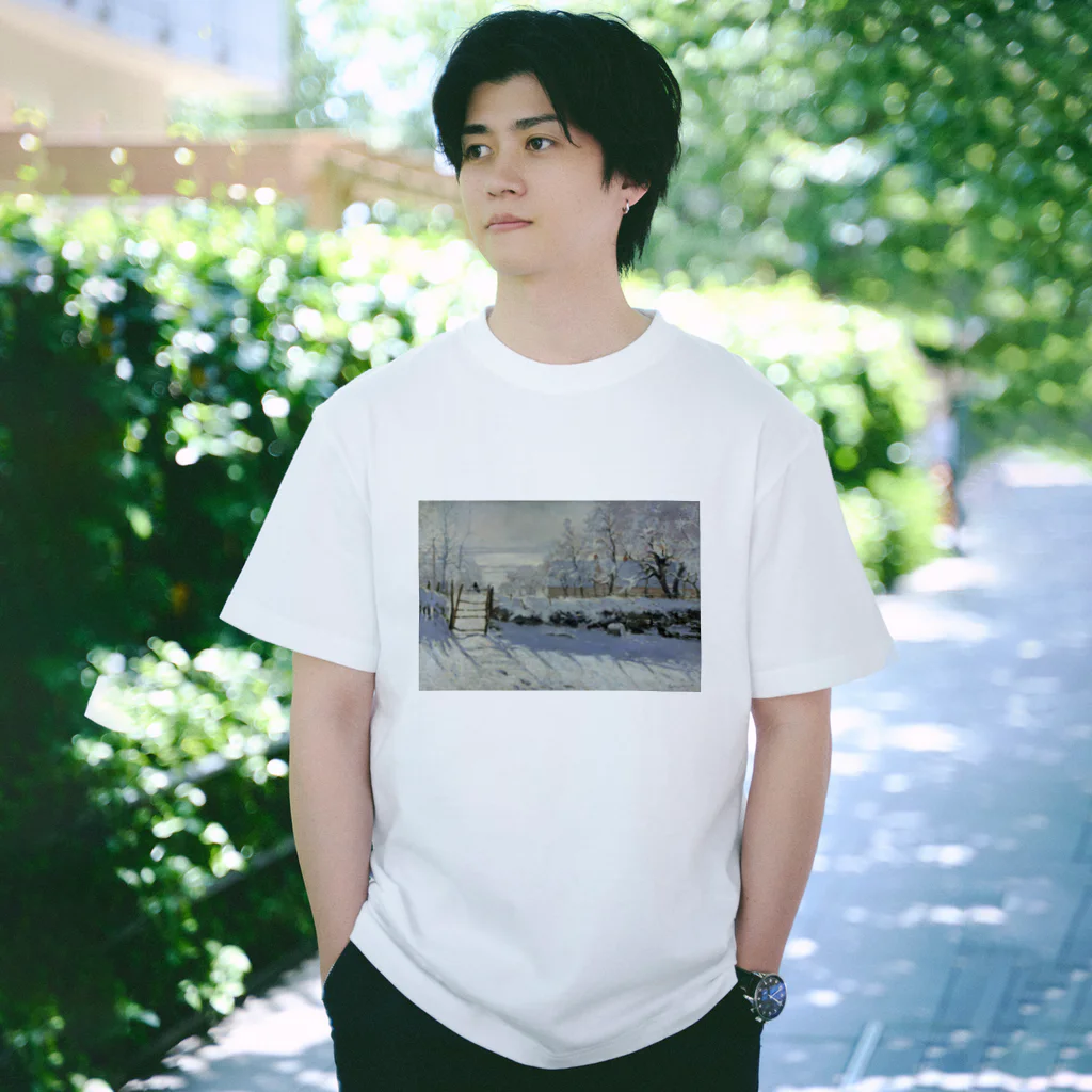 public domainのカササギ / クロード・モネ Regular Fit T-Shirt