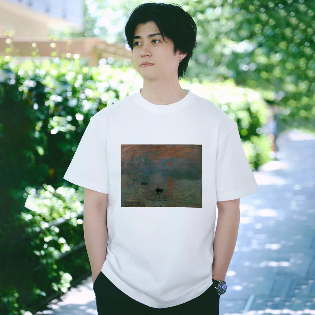 public domainの印象・日の出 / クロード・モネ Regular Fit T-Shirt