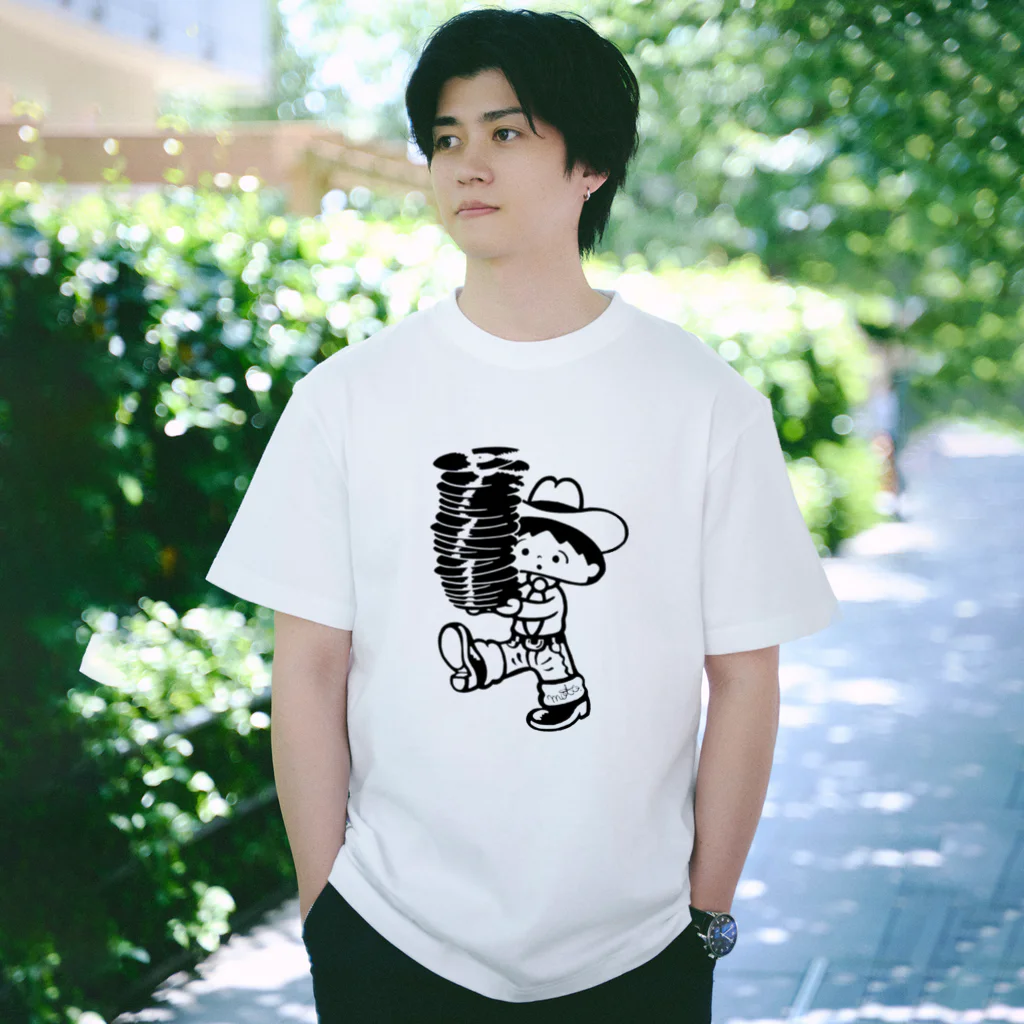 レコードを運ぶレコスケくん / 本秀康SUZURIオフィシャル
