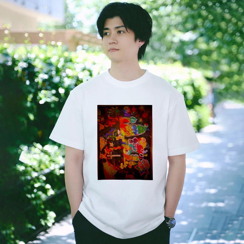 佐野賢一のアラジン A　「佐野存」彩色 Regular Fit T-Shirt