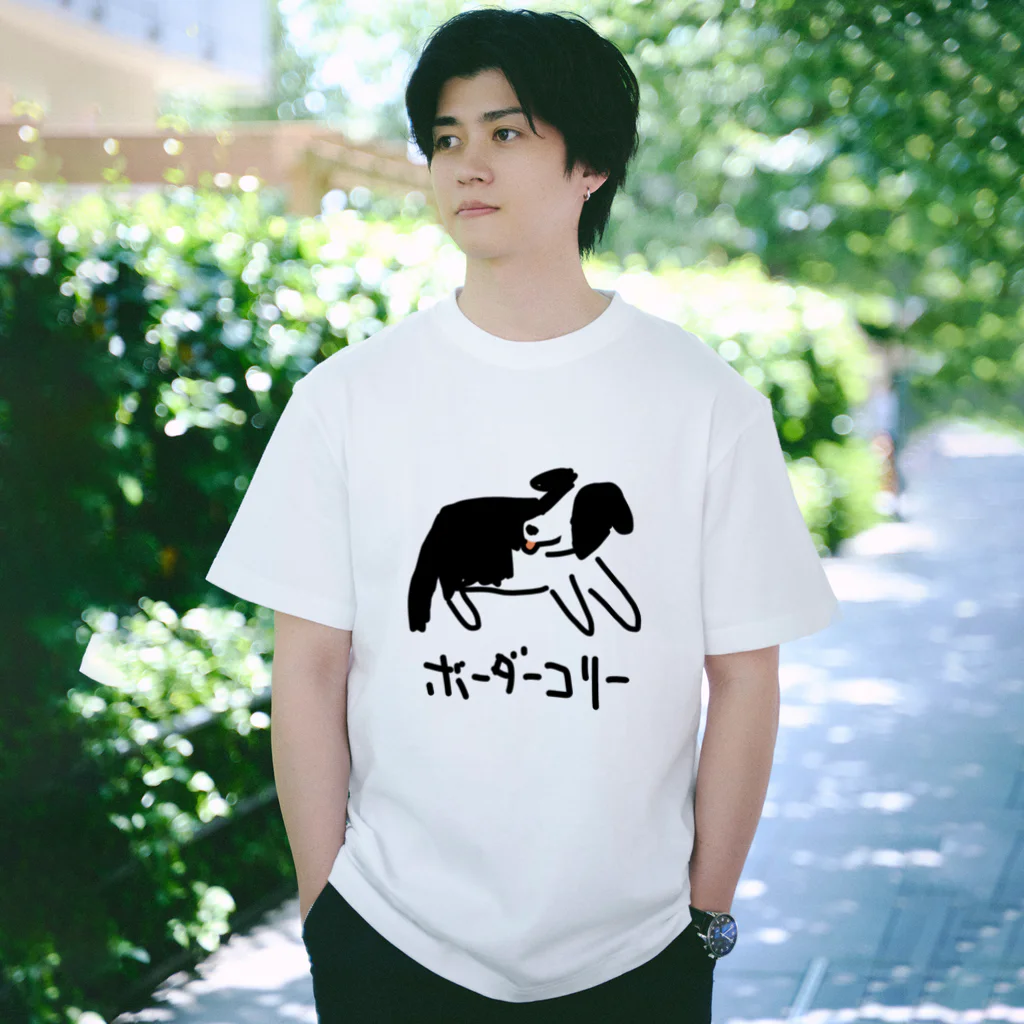 いきものや のの(本館)のボーダーコリー Regular Fit T-Shirt
