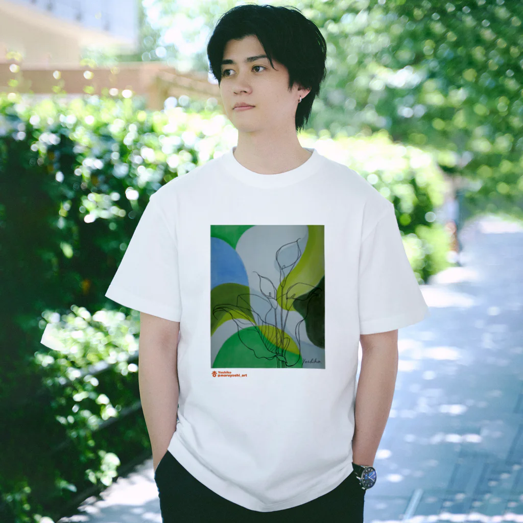 まるよし絵画教室のカラー　淡色 Regular Fit T-Shirt