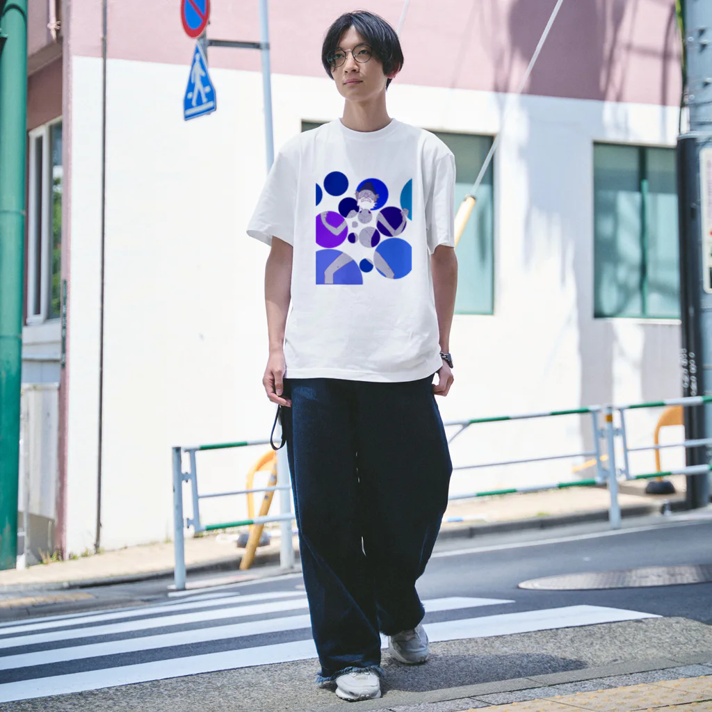超水道のghostpia ショートスリーブTシャツ【ブルージジイ[Restructuring]】 Regular Fit T-Shirt