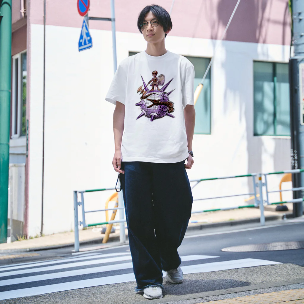 ヤノベケンジアーカイブ&コミュニティのヤノベケンジ《ザ・スター・アンガー》 （戦う少女）Tシャツ Regular Fit T-Shirt