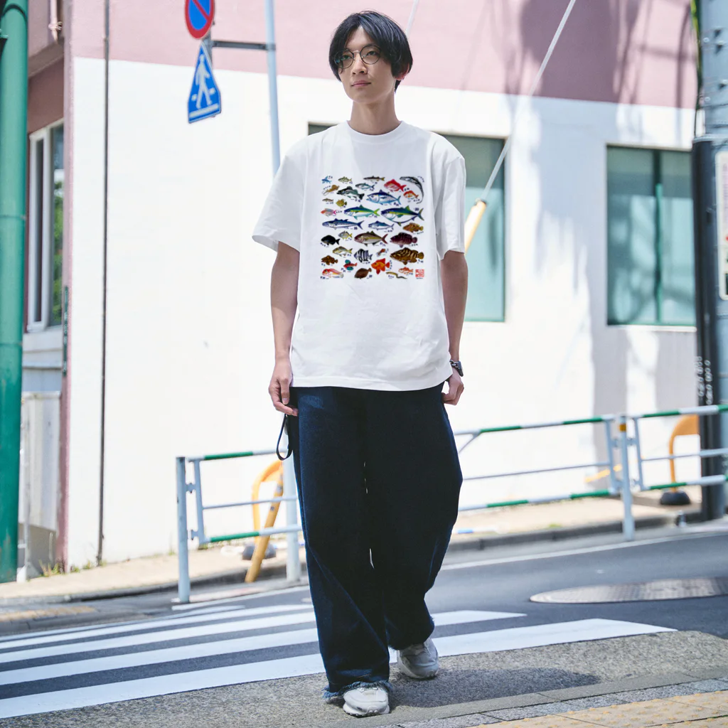MUSEUM LAB SHOP MITの魚図鑑 Regular Fit T-Shirt