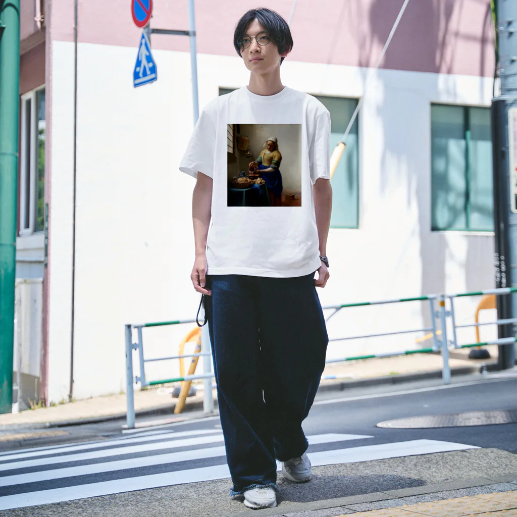 public domainの牛乳を注ぐ女 / ヨハネス・フェルメール Regular Fit T-Shirt